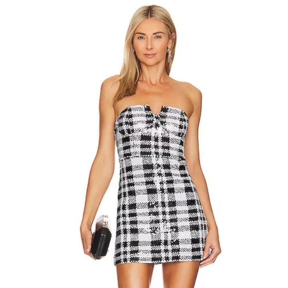 Steve Madden Dresses & Skirts - NWT Steve Madden Reta strapless sequin Dress size 4